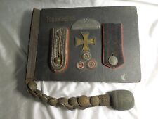 WW1 Imperial German 1813 Iron Cross Sword Knot Photo Album & Misc Identified picture