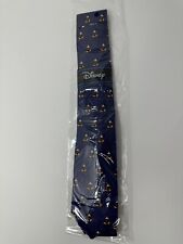 Disney Store Official Classic Mickey Mouse Adult Navy Neck Tie - NEW picture