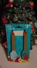 Retired Pioneer Woman Christmas Spatula Ornament Set Holiday Floral/Dot  NWT picture