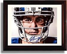 8x10 Framed Eli Manning - New York Giants Autograph Promo Print picture