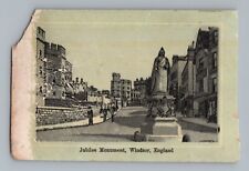 Jersey Coffee Jubilee Monument Windsor England Victorian Trade Card picture