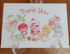 1982 Strawberry Shortcake Thank You Postcard UNUSED Vintage American Greetings picture
