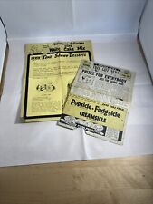 Popsicle Pete’s 1947-1948 “ Free Gift News “ Brochure And Additional Recipe picture