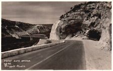 Vtg RPPC (DOPS) Pecos Auto Bridge on Highway US 90 in Texas  Unposted picture