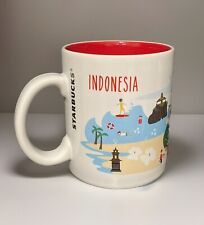 Starbucks Indonesia Series 2014 Graphic Mug White 16 oz picture