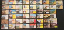 Vintage Lot of 50 Souvenir Postcard Folder Folding Book Travel Booklets P2 picture