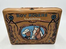 Vintage Roy Rogers Saddlebag Vinyl Lunchbox 1960 Great Condition NM/MT picture