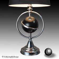 VTG 1933 World's Fair Motif Art Deco Encircled Saturn Lamp  RESTORED picture