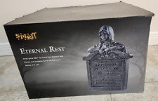 Spirit Halloween Eternal Rest Animated Tombstone Grave Prop Brand New picture