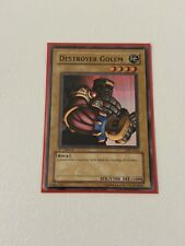 Yu-Gi-Oh TCG: Destroyer Golem SDK-E026 1st Edition Card picture