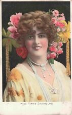 Edwardian Actress Marie Studholme Hand Colored Gaiety Girl 1907 Theatre Postcard picture