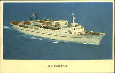 MV West Star ~West Line division of Westours ~ west coast steamship 1970s picture