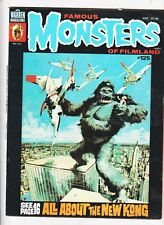 FAMOUS MONSTERS OF FILMLAND MAGAZINE #125  KING KONG TWIN TOWERS CVR picture