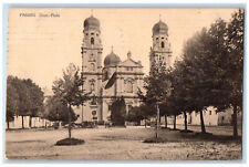 c1910 Front View of Entrance to Domplatz Passau Germany Antique Posted Postcard picture