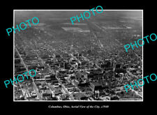 OLD LARGE HISTORIC PHOTO COATESVILLE PENNSYLVANIA, AERIAL VIEW OF TOWN c1927 picture