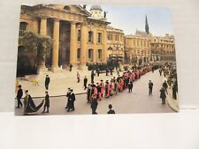Vintage Postcard Oxford University Encaenia Procession Unposted picture