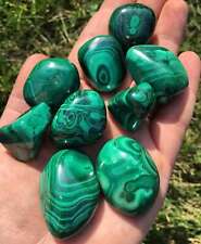 Malachite Tumbled Stone - Polished Natural Malachite by New Moon Beginnings picture