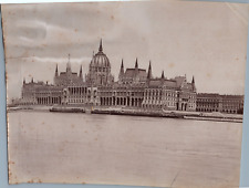 Magyarország, Budapest, Parliament, photo. Calderoni És Társa Vintage Albumen Pri picture