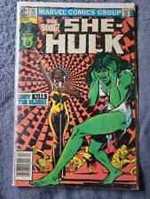 The Savage She-Hulk #15 Marvel Comics 1981 Lady Kills The Blues picture