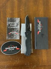 Emerson Knives CQC-7BW Black Blade Black G10 Scales picture