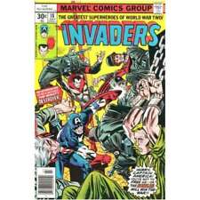 Invaders (1975 series) #18 in Fine minus condition. Marvel comics [u@ picture