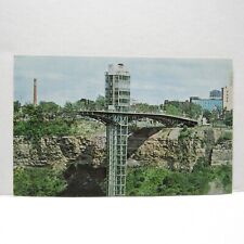Postcard Vintage Postmarked 1963 Niagara Falls New York Scenic Tower Water picture