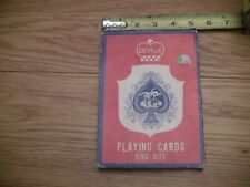 Vintage Deville Playing King Size  Jumbo Cards 52 Cards 7 by 5 inches picture
