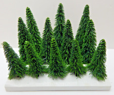 Dept 56 Seasons Bay Mini Sisal Evergreens #52763 Set/12, Good Condition w/Box picture