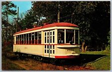 Vtg East Haven CT Branford Trolley Museum Montreal Lightweight 2001 Postcard picture