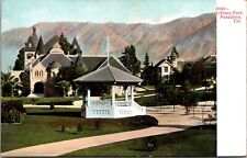 Postcard Library Park in Pasadena, California picture