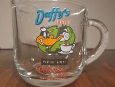 VIntage 1996 Looney Tunes DAFFY'S DINER Daffy Duck Milk Pitcher Creamer 8 Oz USA picture