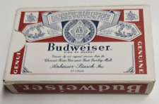 NEW Budweiser Beer Anheuser Busch Deck of Playing Cards picture