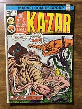 KA-ZAR 9 GIL KANE COVER GERRY CONWAY STORY MARVEL COMICS 1975 VINTAGE picture