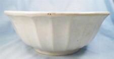 Ironstone Bowl Mixing Wash Vanity Set Fluted Sides Antique As Is Condition picture
