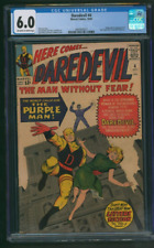 Daredevil #4 CGC 6.0 1st Appearance of Purple Man Marvel Comics 1964 picture