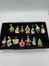 Set of 14 Celebrations by Christopher Radko Handcrafted Glass Christmas Ornament picture