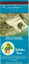 Holiday Inn Miami Beach, Florida Vintage Matchbook Cover picture