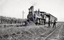 13x19 Print The Cane Train Circa 1897 Cane Fields In Louisiana picture