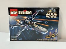 1999 Vintage Lego Star Wars X-Wing Fighter Set #7140 New Sealed picture