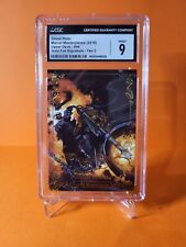 2018 UD Marvel Masterpieces #54 Ghost Rider GOLD FOIL SIGNATURE Tier 2 CGC 9 picture