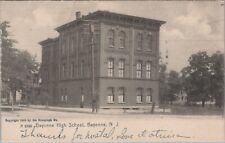 Bayonne High School Bayonne New York Posted Undivided Back Vintage Post Card picture