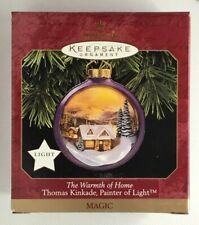 1997 Hallmark Ornament The Warmth Of Home Thomas Kinkade Painter Of Light . picture