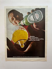 1967 Heineken Beer, Chrysler Simca Vintage Print Ads picture