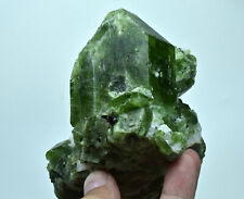 802 Gram Large Size Well Terminated Super Green Colour DIOPSIDE Crystal Specimen picture