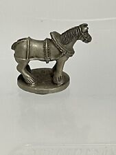VINTAGE FORT PEWTER CLYDESDALE HORSE STATUE BUDWEISER? picture