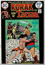 Korak Son of Tarzan 56 VF 1974 Bronze Age DC COMICS Kubert and Kaluta art ERB picture