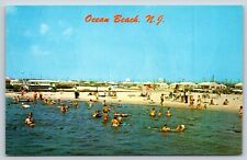 Vintage Postcard Ocean Beach New Jersey H11 picture