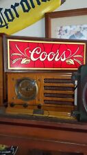 Vintage Coors Light Up Sign. Fun Lites Model BB-22. Excellent Working Condition. picture