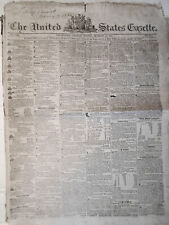 The United States Gazette December 23, 1824 - South Carolina laws re. Blacks etc picture