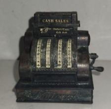 Vintage Miniature Die Cast National Cash Register Pencil Sharpener Hong Kong picture